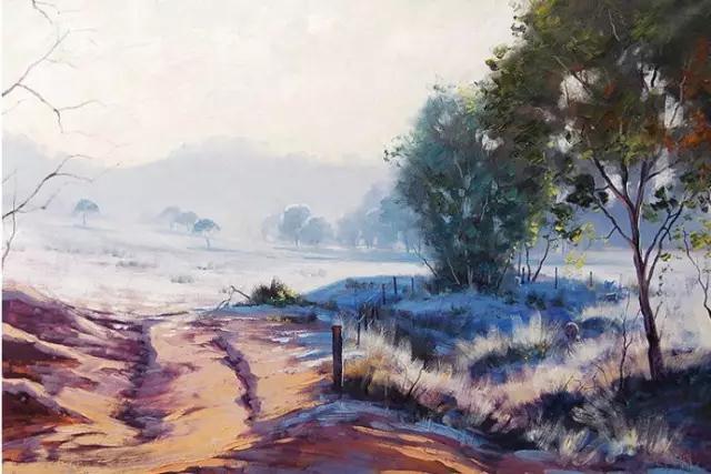 澳大利亞畫家 Graham Gercken 格雷厄姆·格肯清新 油畫