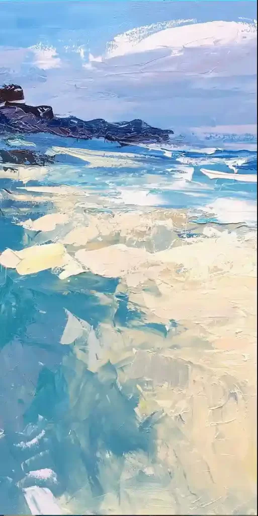 油畫!肌理與色塊的碰撞! 5 油畫3