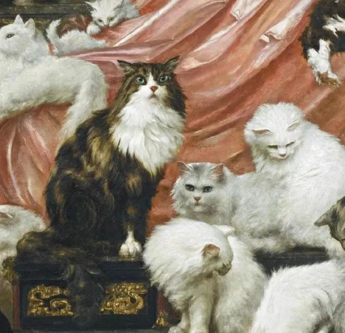 最昂貴的貓咪油畫