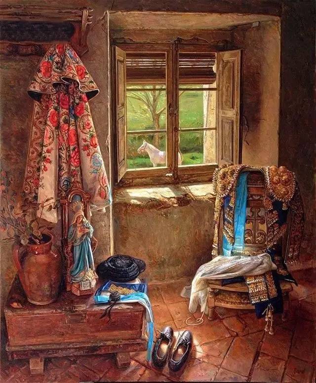 自學繪畫技法，西班牙素人畫家Self-taught painting techniques, Spanish amateur painter Antonio Guzman Capel