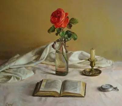 自學繪畫技法，西班牙素人畫家Self-taught painting techniques, Spanish amateur painter Antonio Guzman Capel