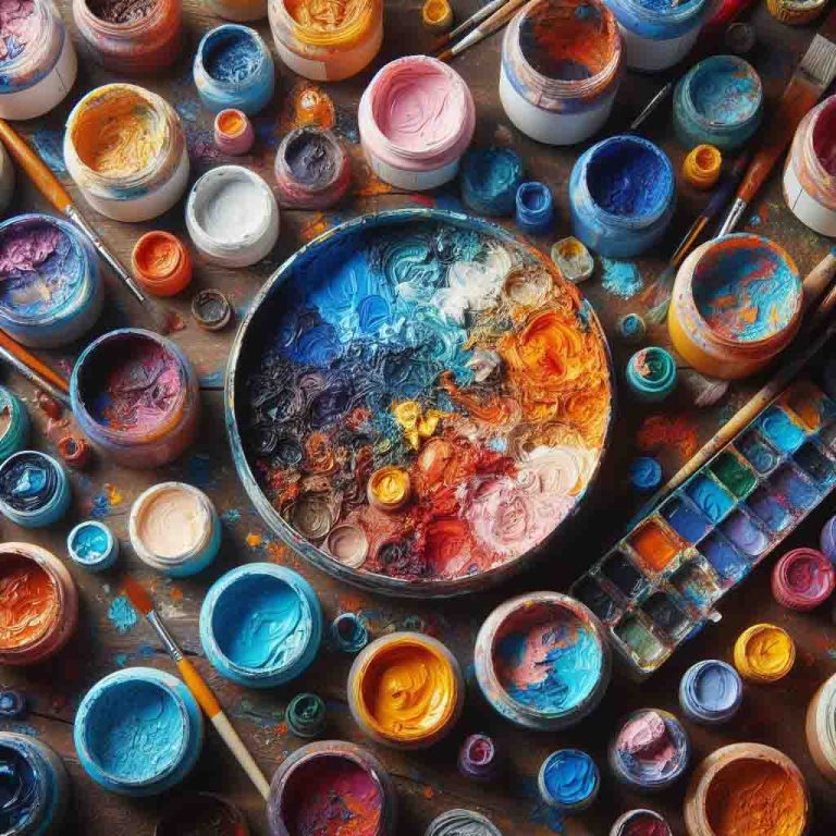 丙烯顏料如何清洗的5個正確方法與4個注意事項