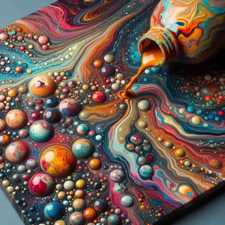 流體畫顏料教學：從初學者到大師的進階指南