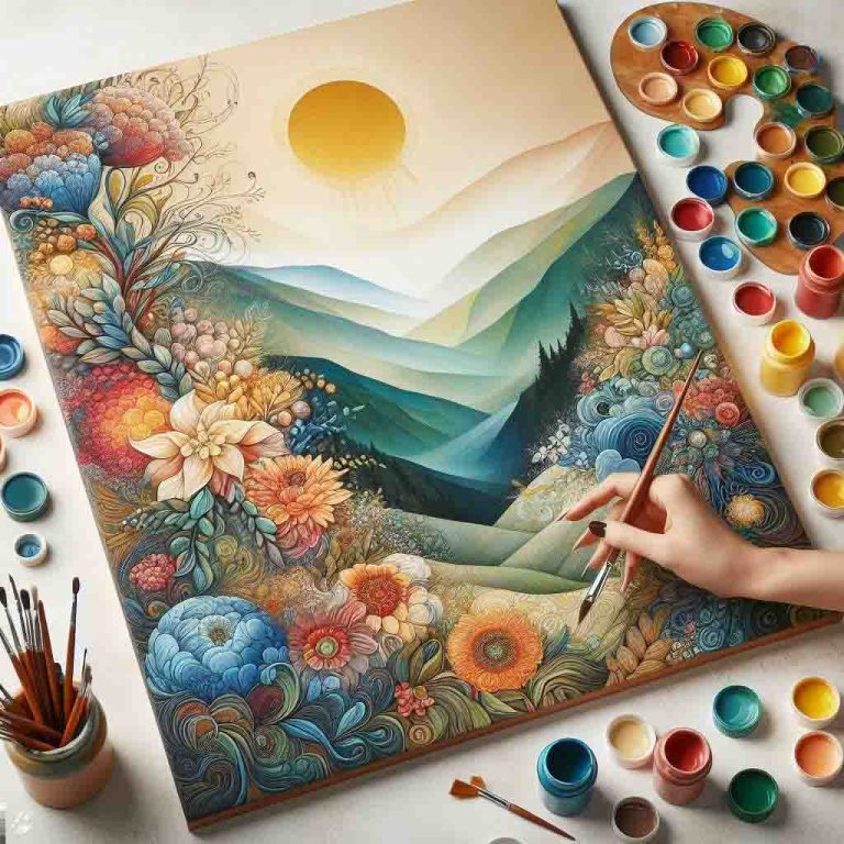 以無毒壓克力顏料創作：保護環境與健康的藝術新選擇