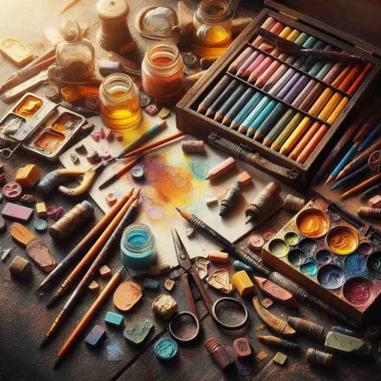 油畫筆蠟筆：一種創意無限的油畫工具（5個優點）