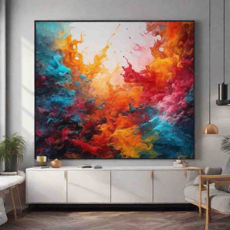 【流體畫教學入門】讓藝術細胞跟著顏料一起流動