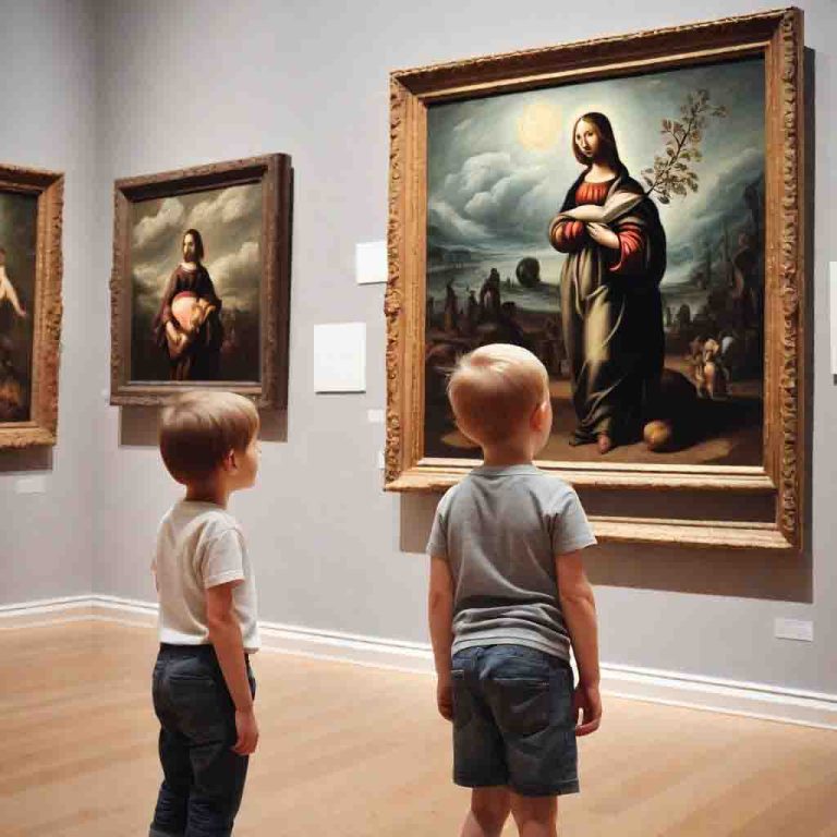 怎麼教小孩欣賞藝術作品？