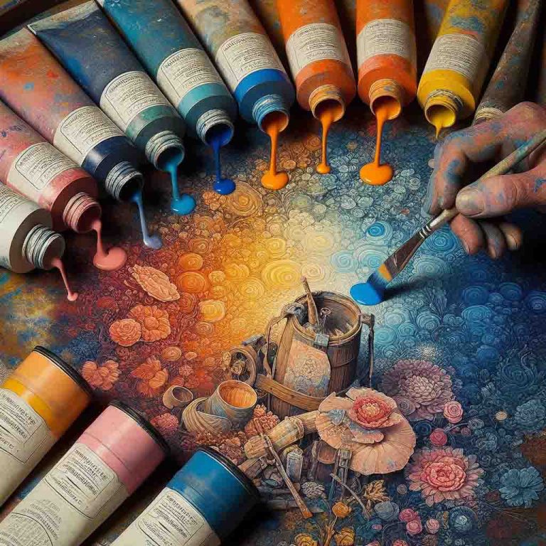 壓克力顏料的混色與調色方法：提升作品藝術性的關鍵