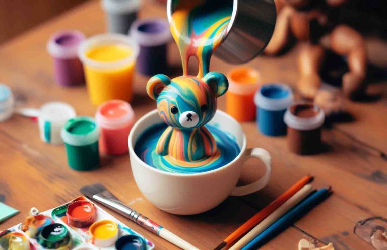 DIY流體熊：創造獨一無二的藝術品