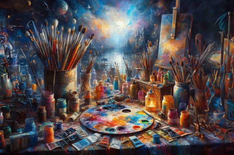 揭開繪畫材料的奧祕：壓克力顏料和水彩的不同之處