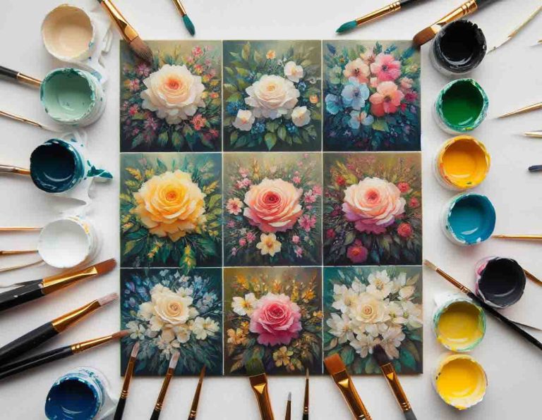 從厚塗到細膩，比較美術型壓克力顏料與水溶性壓克力顏料的差異