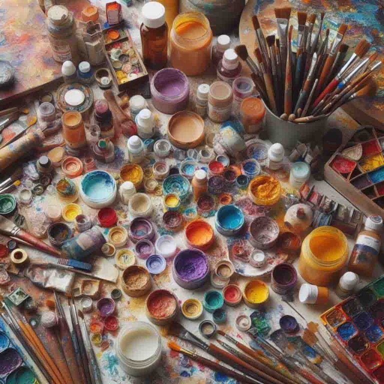 探究壓克力顏料的持久性：壓克力顏料會褪色嗎？