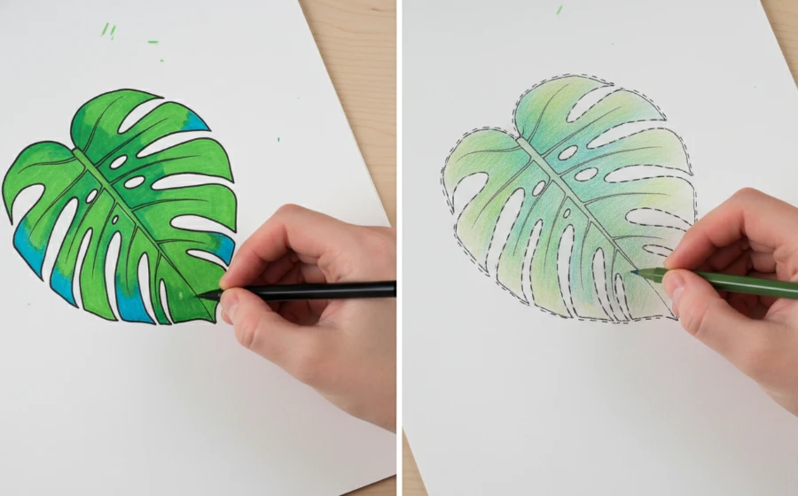 5招色鉛筆和代針筆搭配技巧，讓你的插畫質感瞬間提升3倍 - Image 1