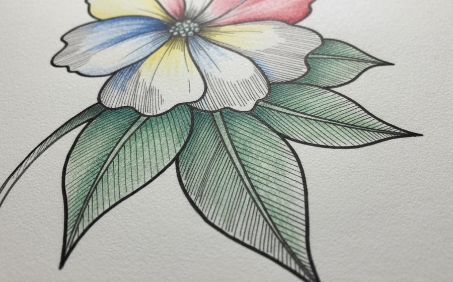 5招色鉛筆和代針筆搭配技巧，讓你的插畫質感瞬間提升3倍 - Image 2