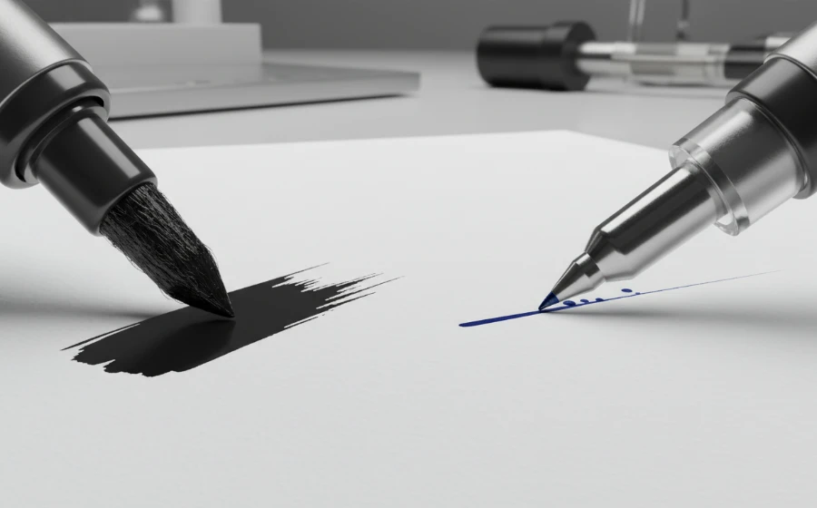 油性筆奇異筆差別在哪？3大關鍵成分與用途解析，別再買錯傷荷包！