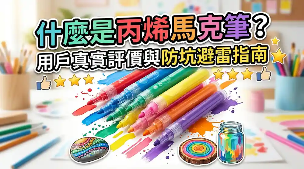 丙烯馬克筆是什麼？畫友真實評測與購買避雷完整攻略