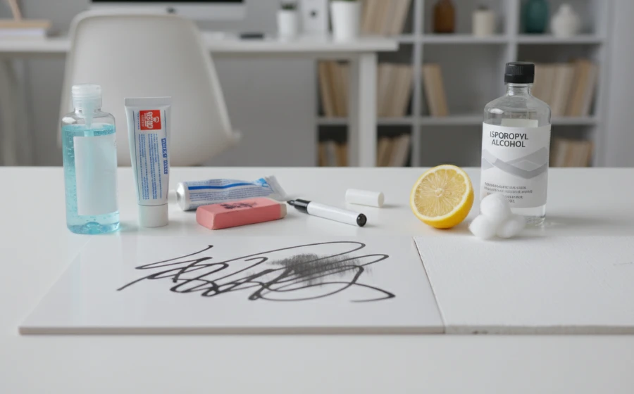 奇異筆可以用什麼東西擦掉？國外Reddit木工版神人揭秘7大去污奇招 - Image 1