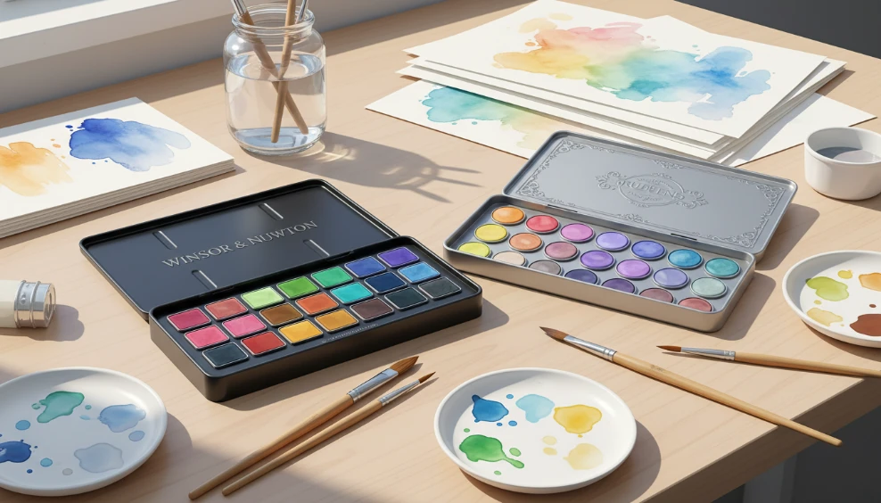 新手求推薦固體水彩（牛頓/魯本斯哪個好） 專業視覺圖